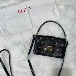 Red Valentino Studed crossbody hand bag mini blk